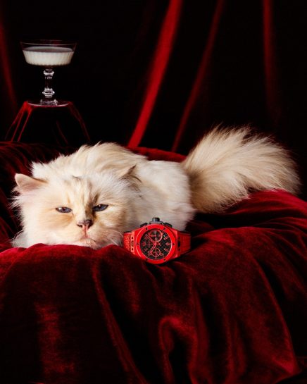 Hublot Meets Haute Cat-ure And The world’s Most Famously Spoiled Feline
