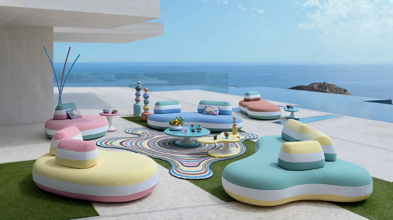 From Patio to Paradise: Roche Bobois Outdoor Brings Gallery-Worthy Design to Your Garden