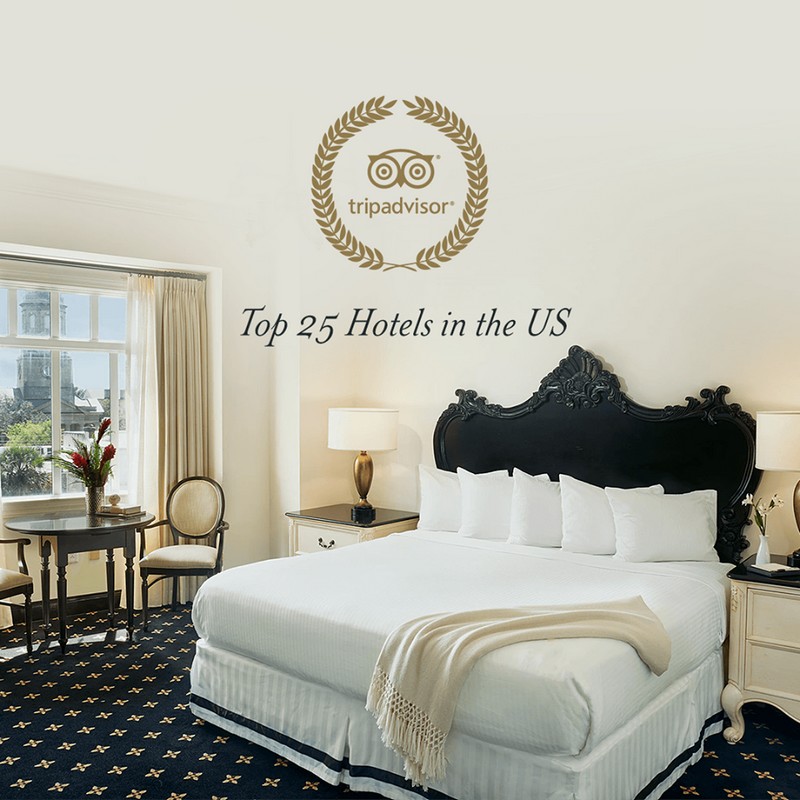 3 Unforgettable Luxurious Vacations in the USA - French Quarter Inn awarded as one of TripAdvisor's Top Hotels in the United States