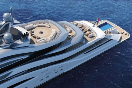 First look at the new 111-metre AMELS Full Custom project (364 ft)