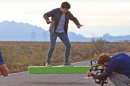 ArcaBoard, a 21st-century flying carpet. The first revolutionary breakthrough in motion since the bicycle, automobile, and airplane