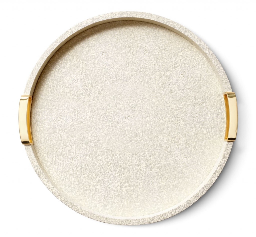 Aerin Small Carina Round Tray