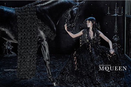 Wild and romantic beauty. Alexander McQueen 2014 fall campaign