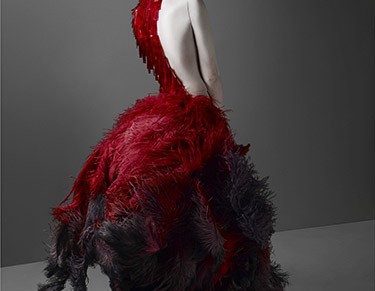 How did Alexander McQueen’s Savage Beauty become fit for a princess?