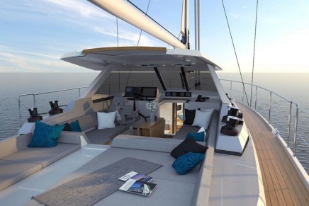 Designed to sail around the world: the new Amel 50 from Les Chantiers Amel