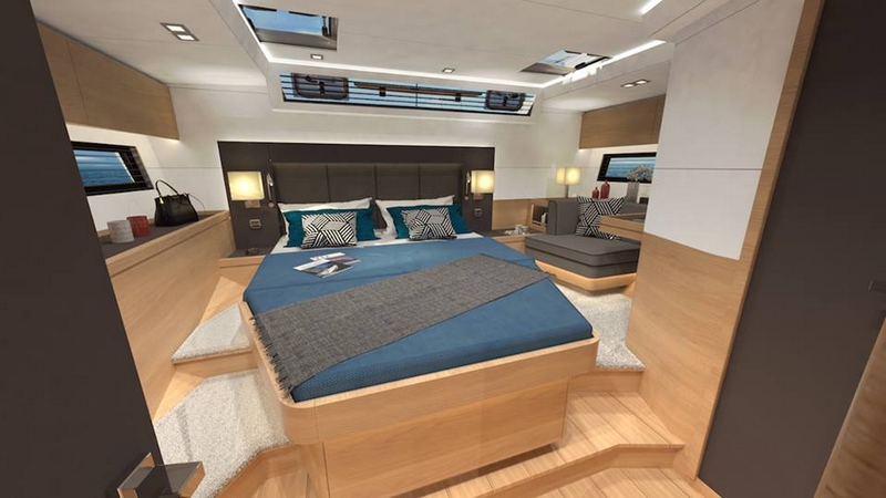 Amel 50 Yacht 2017 - interior cabin