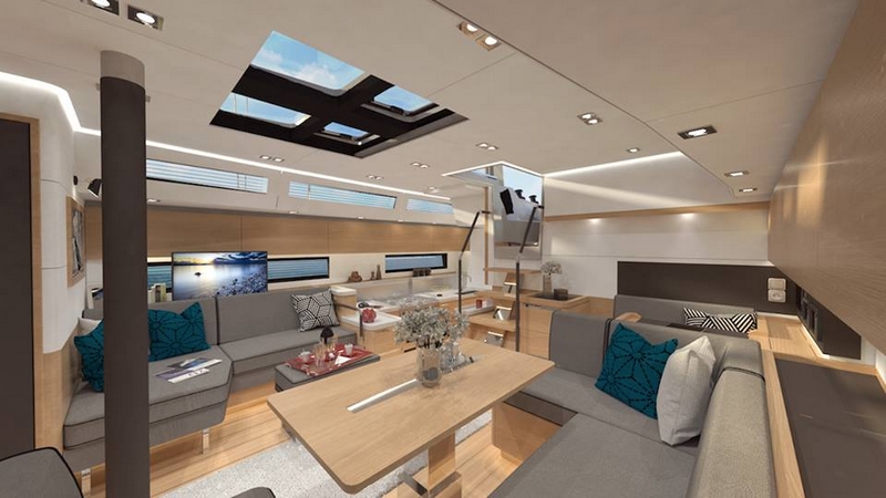 Amel 50 Yacht 2017 - interior