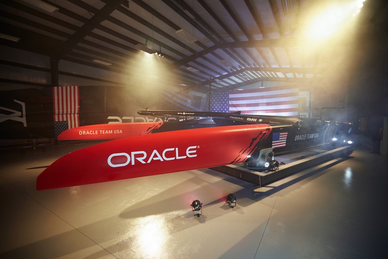 America’s Cup class yacht achieves speeds of up to 100 kmh
