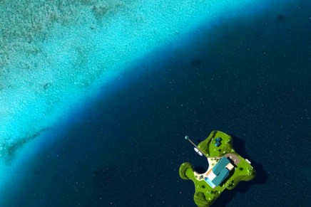 Amillarah self-sustainable floating private island