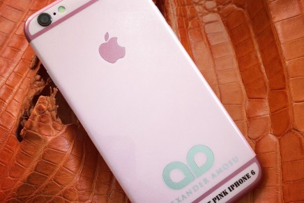 Amosu Pink iPhone – the world’s first pink iPhone 6
