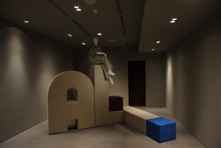 Andrea Incontri for Alcantara: Interior Capsule Collection INITIAL – A playful reimagining of the alphabet