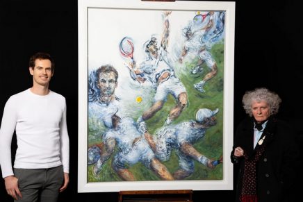 Andy Murray portrait by Maggi Hambling to go on show in London