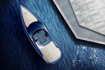 From highway to high waves: 2016 Aston Martin AM37 Quintessence Yacht