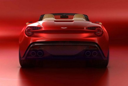 Aston Martin Vanquish Zagato Volante unveiled at 2016 Pebble Beach