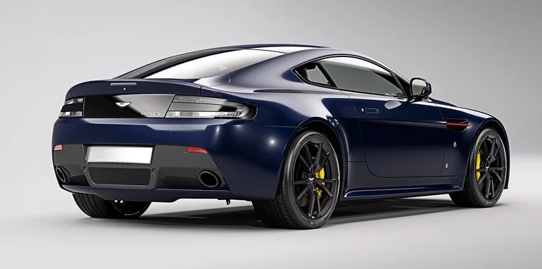 Aston Martin has unveiled its latest additions to the Vantage range-red bull racing team-rear