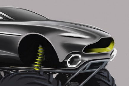 Aston Martin unveils radical plans for monster truck challenger codenamed Project Sparta