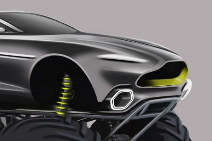 Aston Martin unveils radical plans for monster truck challenger codenamed Project Sparta