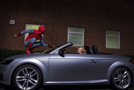 ‘Spider-Man: Homecoming’ marks first appearance of the Audi A8 luxury sedan