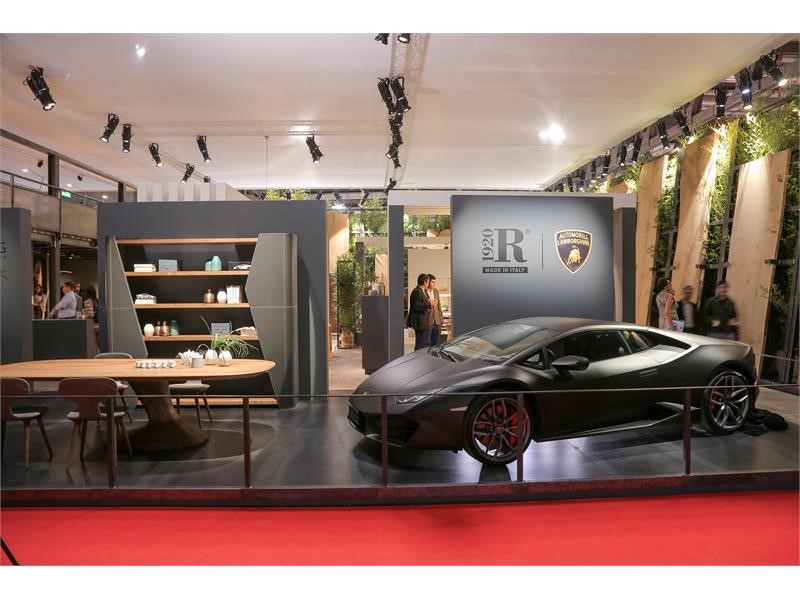 Authentic Living at Salone del Mobile 2017- Riva 1920 for Automobili Lamborghini