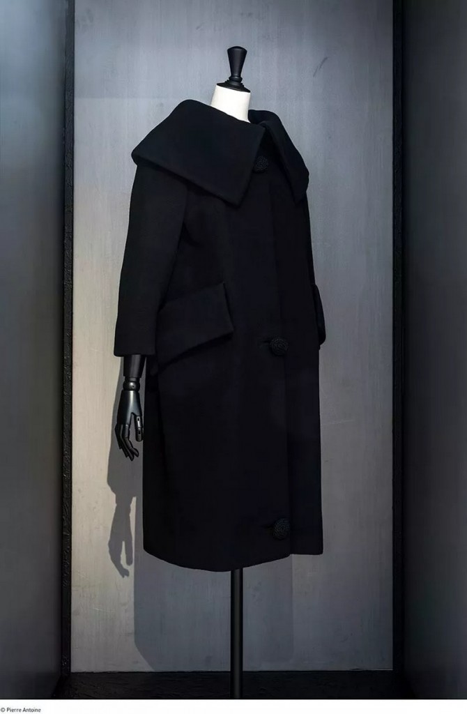 Balenciaga, working in black---