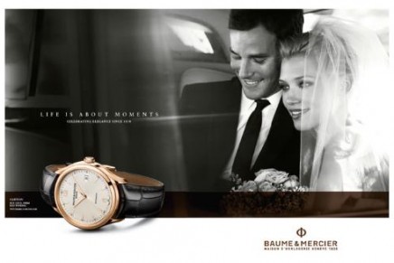 “Life is about moments”. Peter Lindbergh for Baume & Mercier