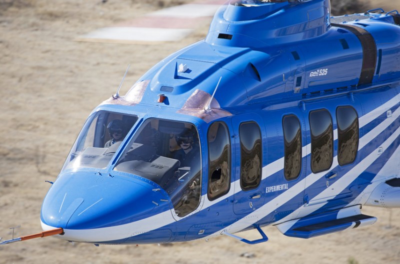 Bell Helicopter's new flagship VIP helicopter 525 Relentless - experimental
