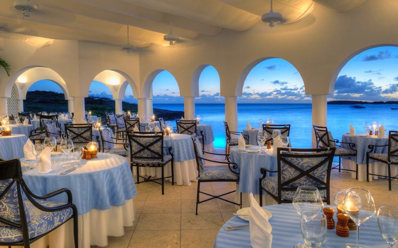 Belmond acquires Caribbean Resort – Cap Juluca in Anguilla- restaurant photo gallery