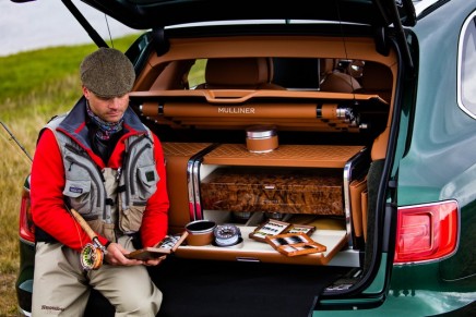 Bentley creates the ultimate luxury car for fly fishing enthusiasts
