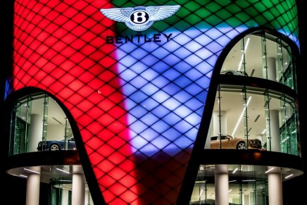 Bentley opens its largest showroom in the world