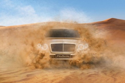 First Glimpse of Bentley SUV