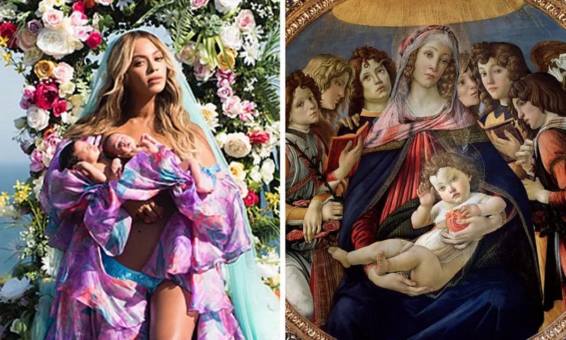 Beyoncé meets Botticelli