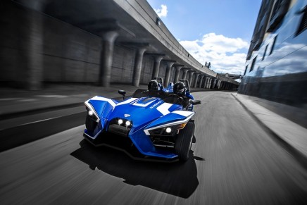 Blue Fire SL Limited Edition – the most exclusive vehicle to Polaris Slingshot lineup