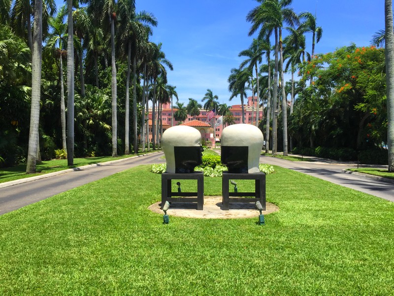 Boca Raton Resort & Club - Heads by Jun Kaneko- The art-infused hotels of The Palm Beaches