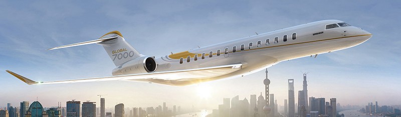 Bombardier Debuts Global 7000 Mock-Up-