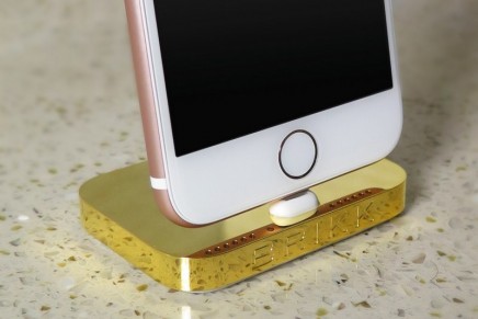 The Lux iPhone Dock. This might be the best luxury gift of 2016, says brikk