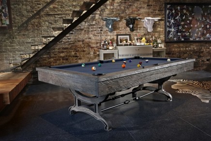 High Design Home Game Room: Brunswick Billiards’ fall 2015 collection