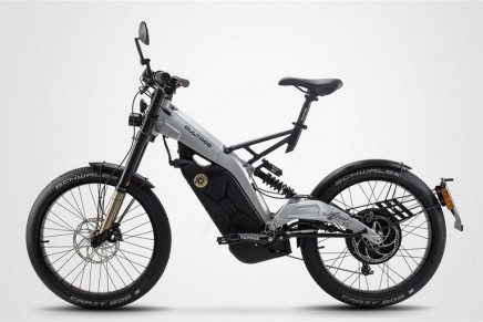 The new Bultaco Albero moto-bike concept offers the maneuverability and lightness of a bicycle