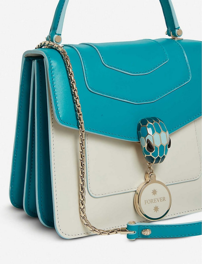 Bvlgari Serpenti Forever leather shoulder bag Exclusive to Selfridges