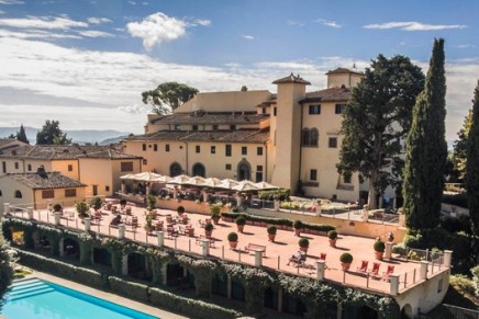 Take a look at these rolling hills and imagine the fresh scent of olives at COMO Castello Del Nero Tuscany