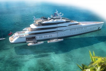 CRN x Harrison Eidsgaard 86m Explorer Yacht is conceived for an Owner used to enjoy long voyages