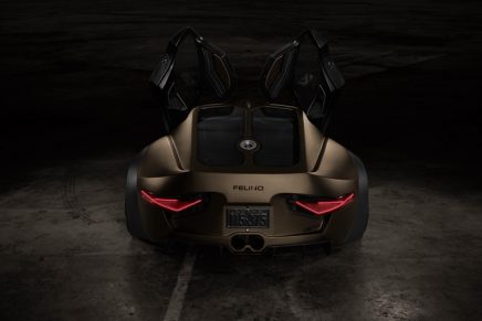 Ultra-sporty Canadian-made supercar Felino cB7R presented at 2020 Canadian Auto Show