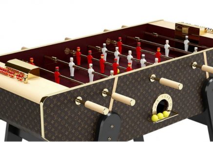 Louis Vuitton foosball table is beautiful and costly - 9to5Toys