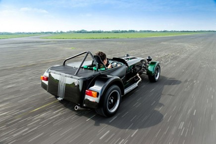 Kamui Kobayashi edition Caterham Seven for Japanese fans