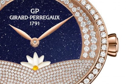 Cat’s Eye Arabian Jasmin graced by Girard-Perregaux with complementary Day/Night complications