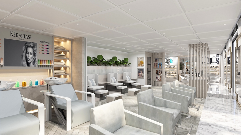 Celebrity Cruises will be partnering with Kérastase to create the ultimate salon experience at The Spa