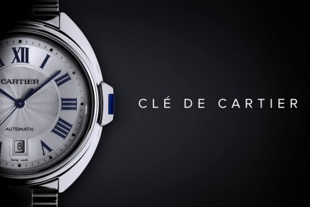 Cle de Cartier. A new shape and a new gesture introduced to the world of watchmaking