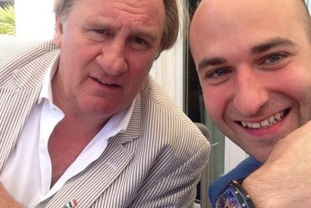 Gérard Depardieu launches luxury watch in Russia amid economic turmoil