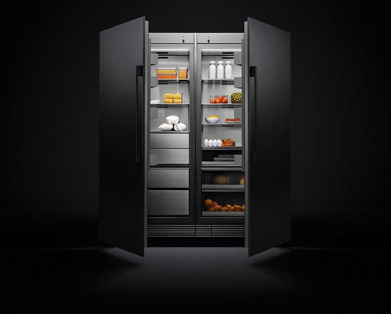 Dacor Modernist Refrigeration - Combining stunning design with visionary performance, the Modernist Refrigerator is designed to transform the kitchen into a stage for imagination, experimentation and play