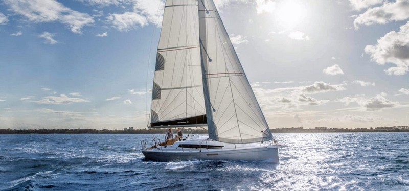 Dehler 34 sailing yacht