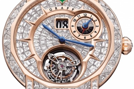 Diamond MasterGraff Grand Date Dual Time Tourbillon